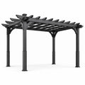 Aluminium Pergola Schwarz 300 x 300 cm