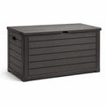 Gartenbox aus Kunststoff Anthrazit 120x45x60 cm