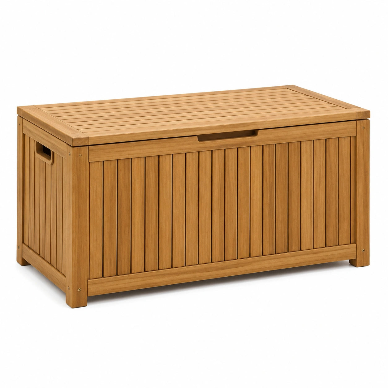 Holz-Gartenbox 120x60x50 cm Natur
