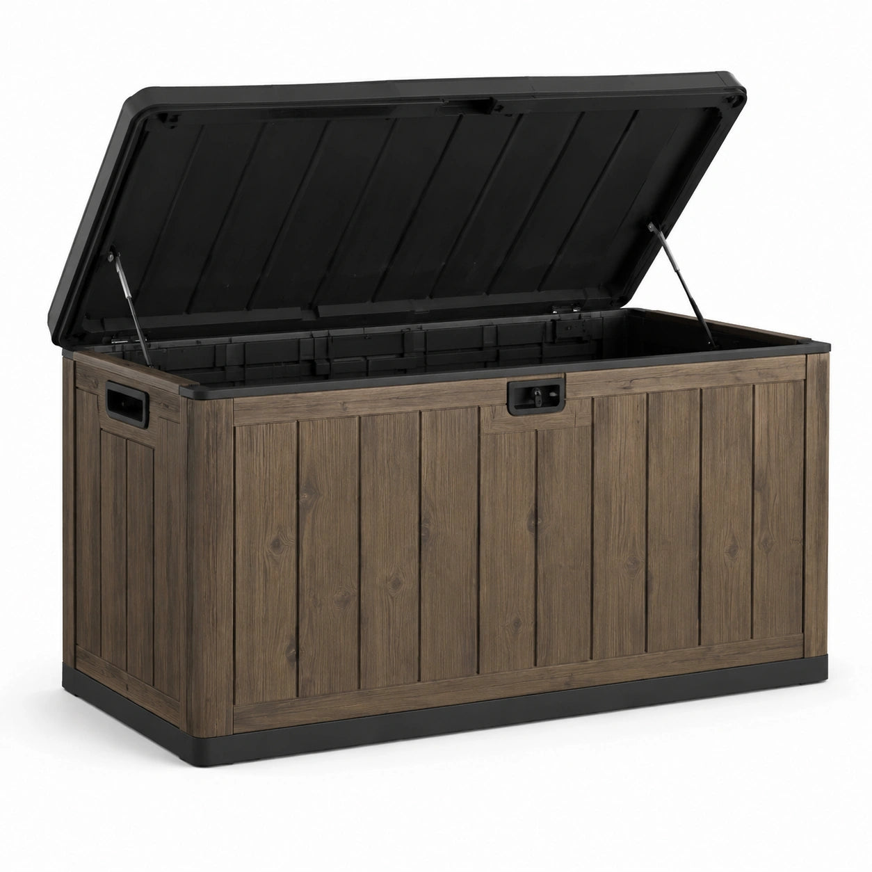 Gartenbox Polypropylen Braun 120x45x60 cm
